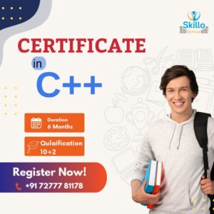 C++ online course with certificate