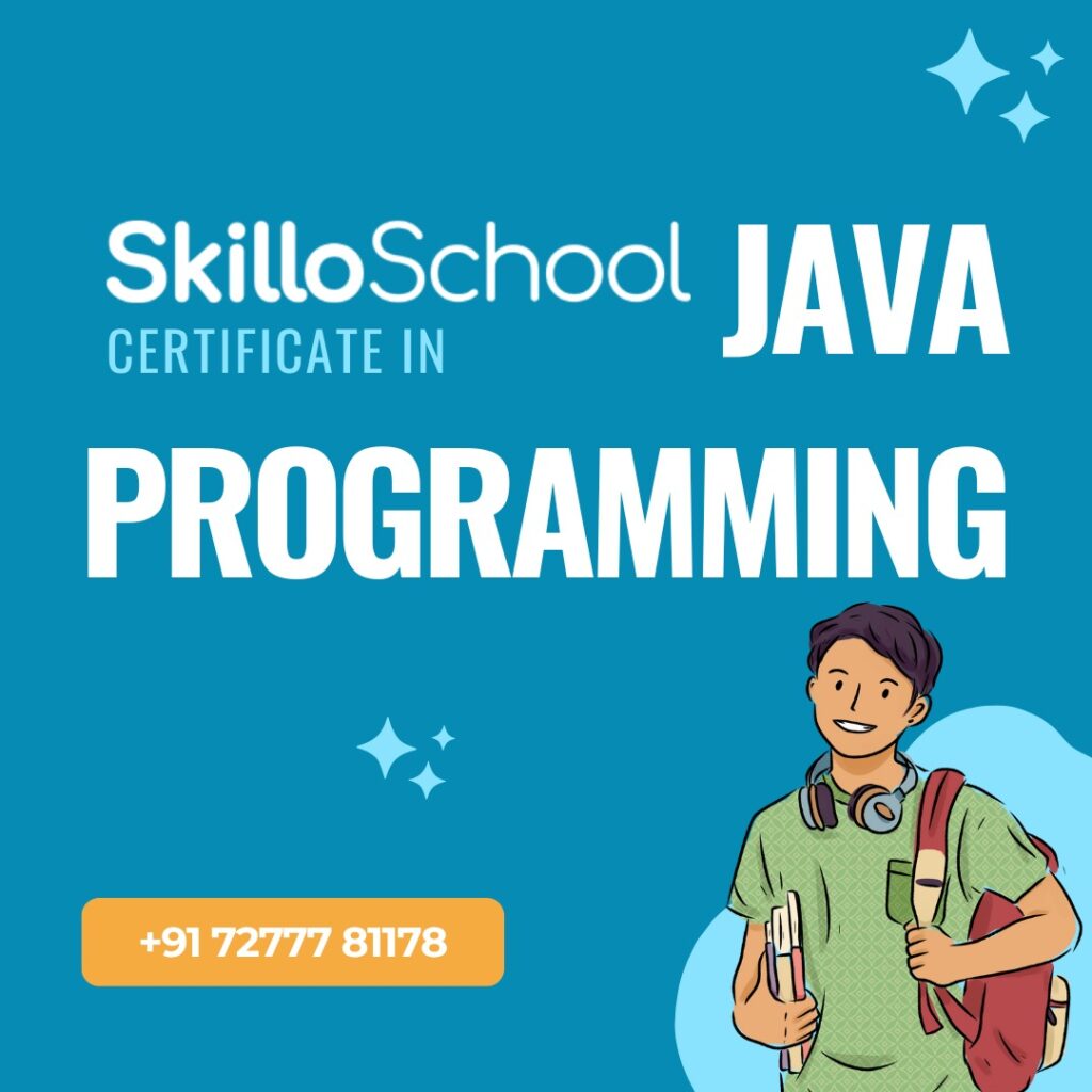 java online course with certificate