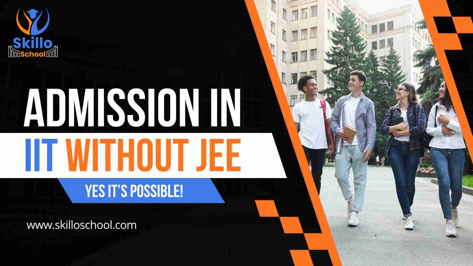Admission in IIT Without JEE | B.Sc CS & IT – Skillo School