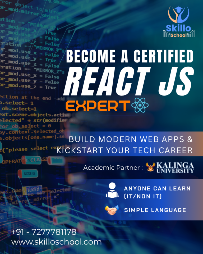 React JS Course Online | Learn React with Projects & Certification