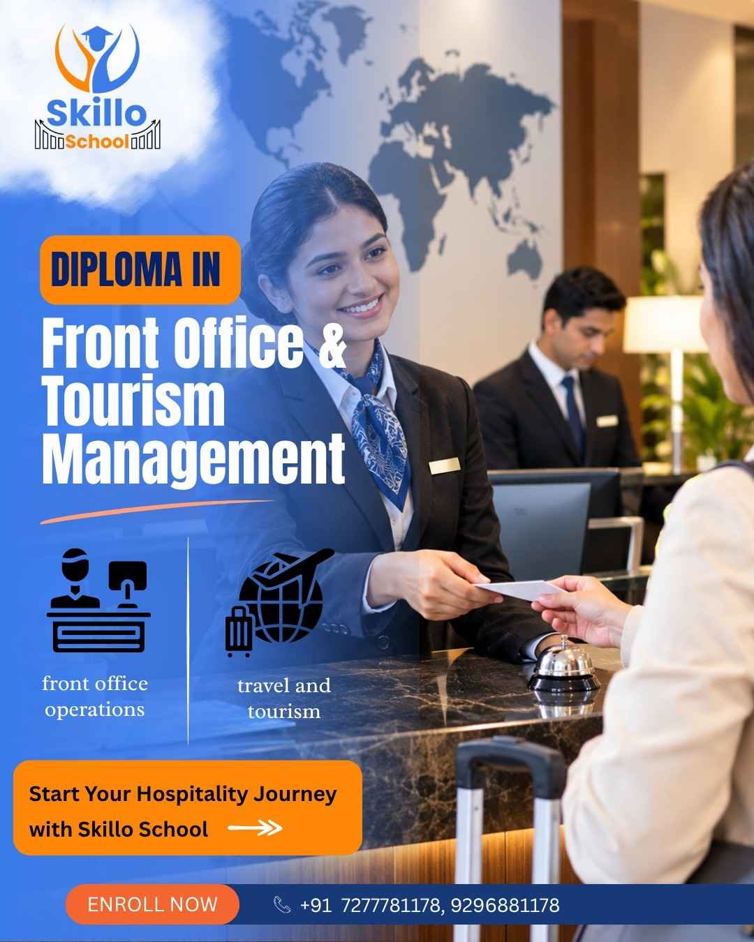 Diploma in Front Office and Tourism Management